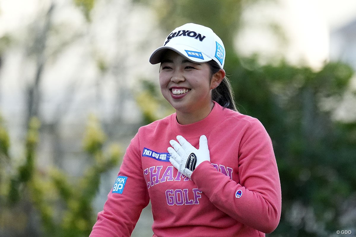 2022年 大王製紙エリエールレディスオープン 事前 山下美夢有