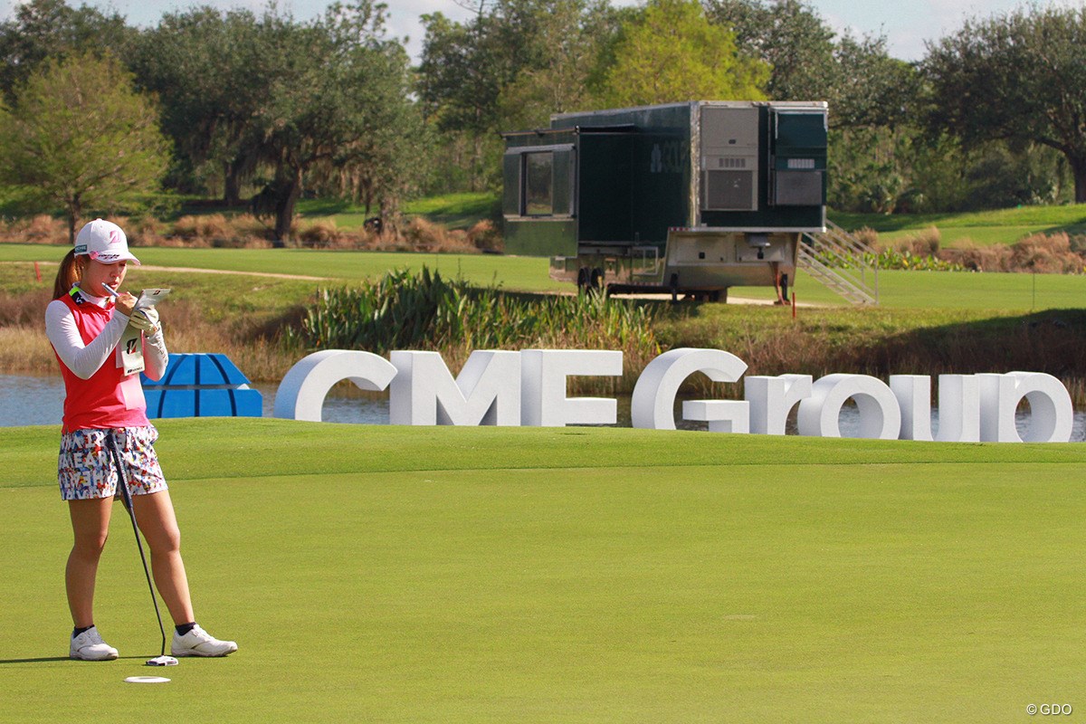 2022年 CMEグループ ツアー選手権  事前 古江彩佳