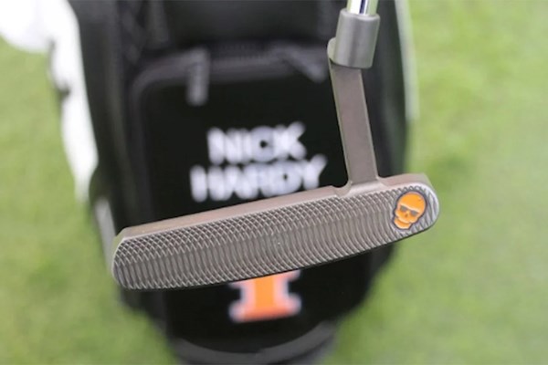 ニック・ハーディの新カスタムパター（提供：GolfWRX)