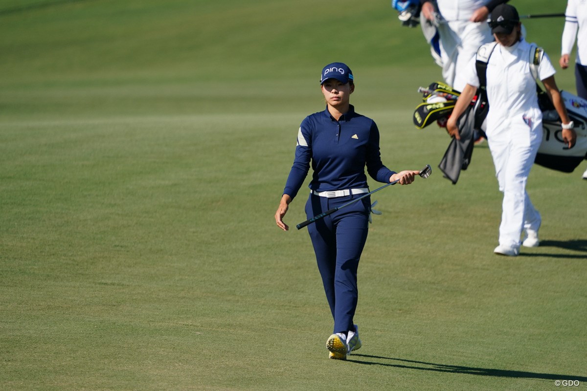 2022年 CMEグループ ツアー選手権 初日 渋野日向子