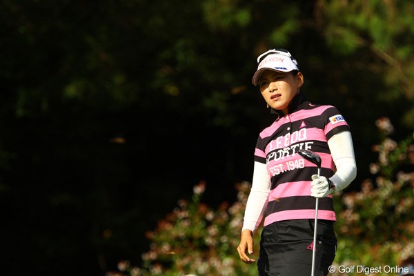 2010年 日本女子プロゴルフ選手権大会コニカミノルタ杯初日 横峯さくら