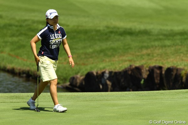 2010年 日本女子プロゴルフ選手権大会コニカミノルタ杯初日 井芹美保子