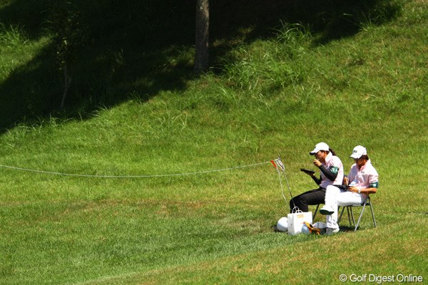 2010年 日本女子プロゴルフ選手権大会コニカミノルタ杯初日 ルーキーキャンプ2