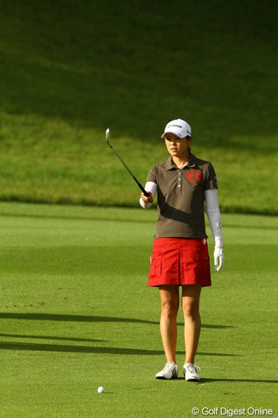 2010年 日本女子プロゴルフ選手権大会コニカミノルタ杯初日 日下部智子