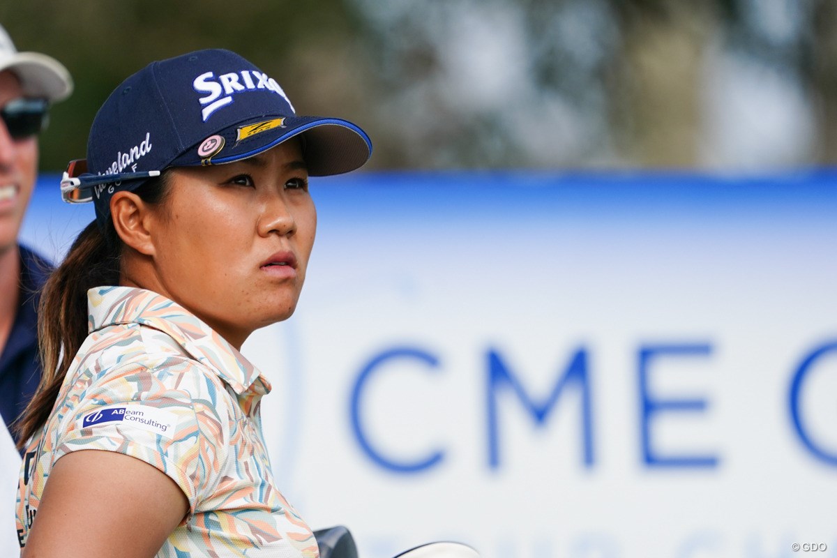 2022年 CMEグループ ツアー選手権 2日目 畑岡奈紗