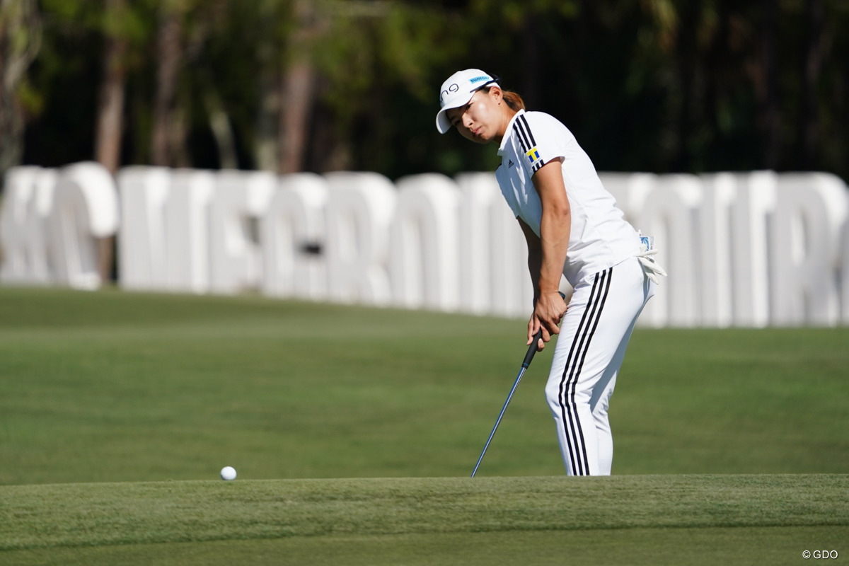 グリーン周りでパターを使う寄せは新たな引き出し