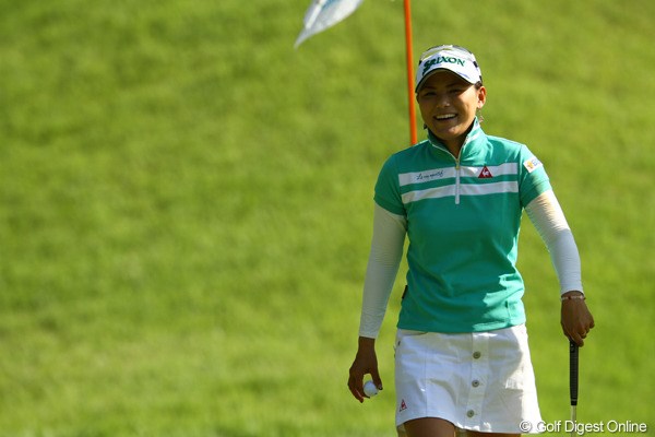 2010年 日本女子プロゴルフ選手権競技コミカミノルタ杯2日目 横峯さくら