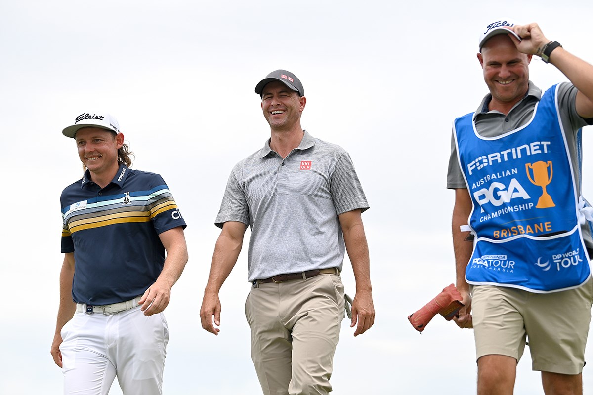 2023年 フォーティネット オーストラリアPGA選手権  初日 キャメロン・スミス アダム・スコット