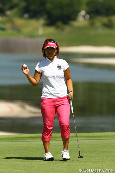 2010年 日本女子プロゴルフ選手権競技コミカミノルタ杯2日目 綾田紘子