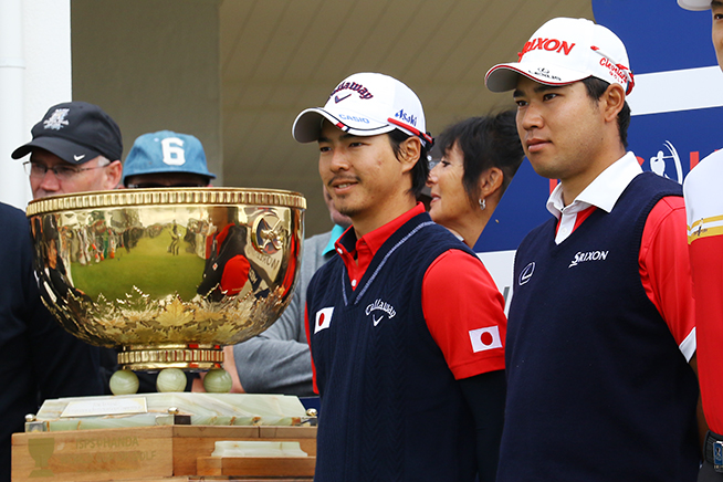 2016年大会の日本代表は松山英樹と石川遼