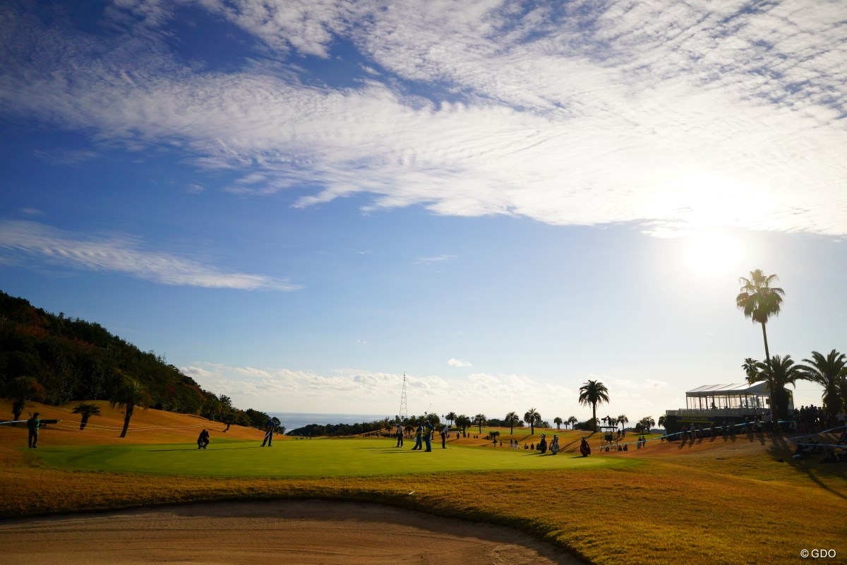 2022年 カシオワールドオープンゴルフトーナメント 2日目 18番