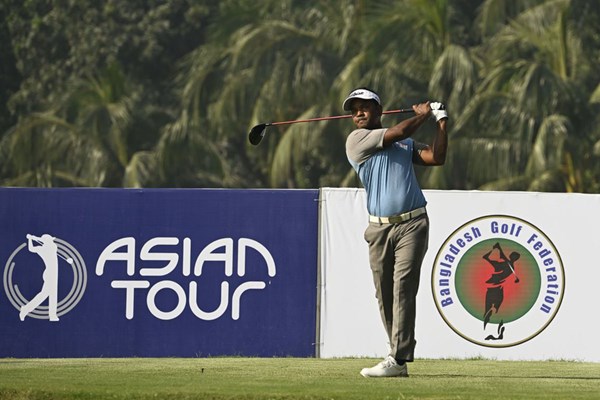 2022年 バンガバンドゥカップゴルフ バングラデシュオープン  2日目 シディクール・ラーマン ラーマンが地元で好プレー（アジアンツアー提供）