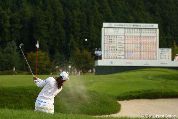 2010年 日本女子プロゴルフ選手権大会コニカミノルタ杯3日目 横峯さくら