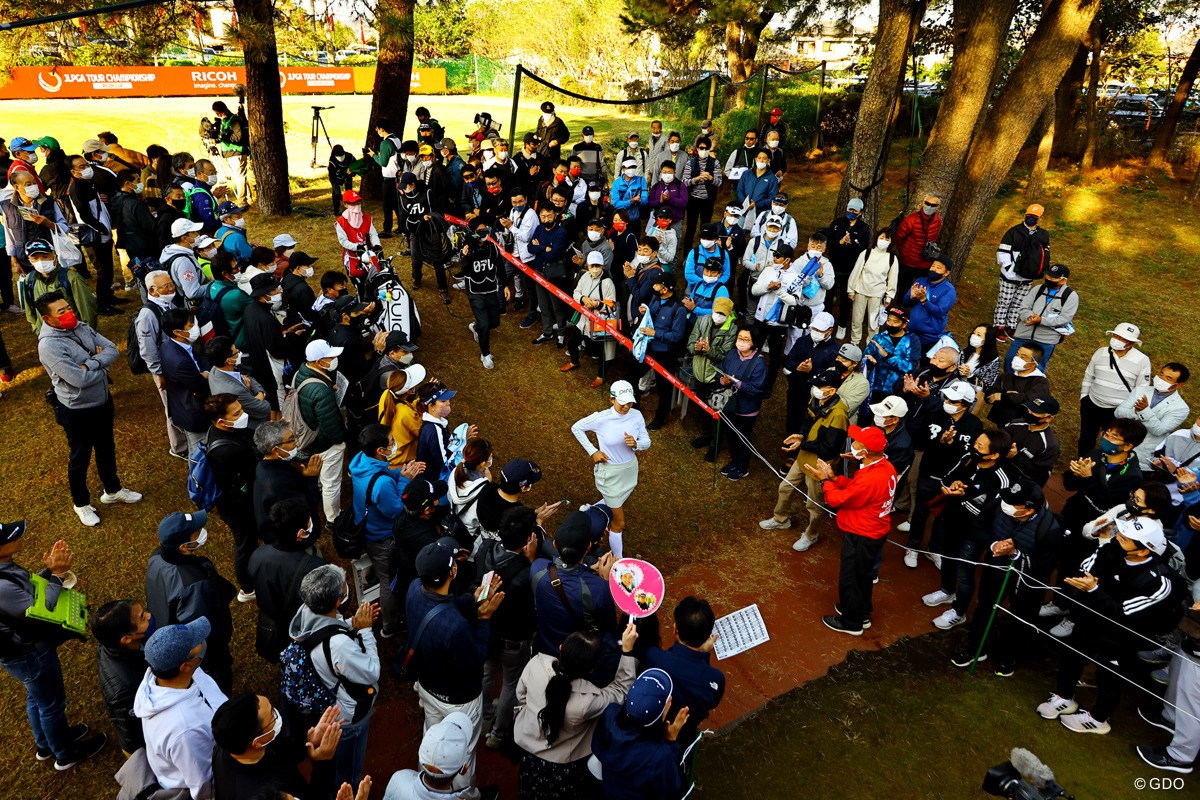 2022年 JLPGAツアーチャンピオンシップリコーカップ 最終日 渋野日向子