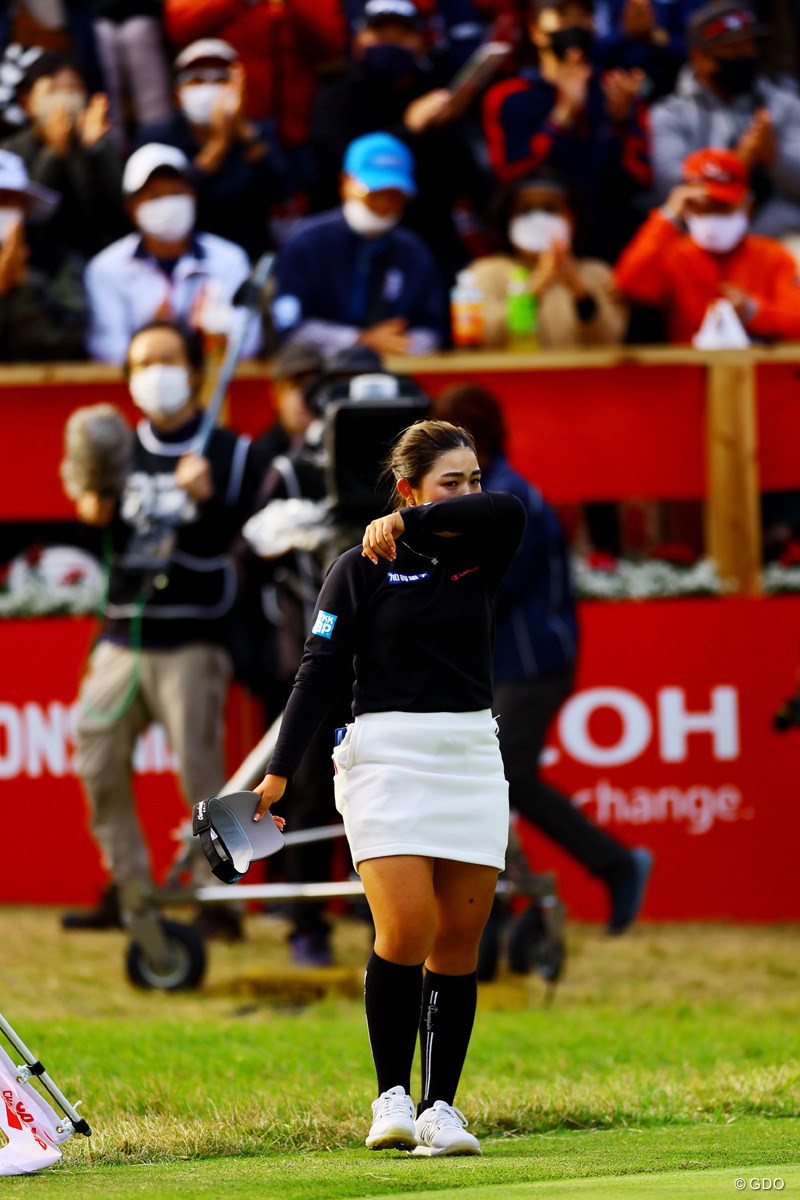 2022年 JLPGAツアーチャンピオンシップリコーカップ 最終日 山下美夢有