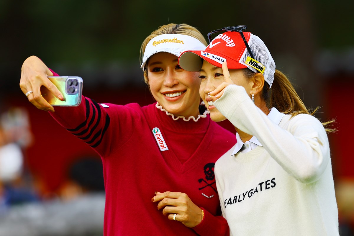 2022年 JLPGAツアーチャンピオンシップリコーカップ 最終日 金田久美子 上田桃子