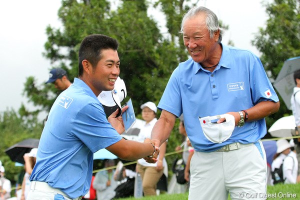 2010年 現代キャピタル招待 日韓プロゴルフ対抗戦2日目 青木功＆池田勇太