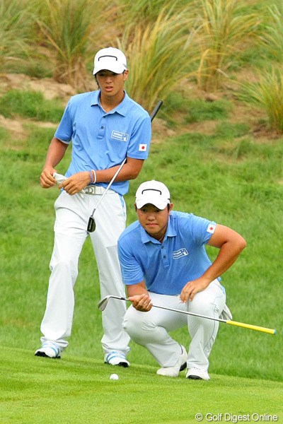 2010年 現代キャピタル招待 日韓プロゴルフ対抗戦2日目 石川遼＆薗田峻輔