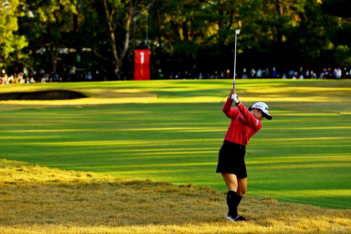 2022年 JLPGAツアーチャンピオンシップリコーカップ 最終日 尾関彩美悠
