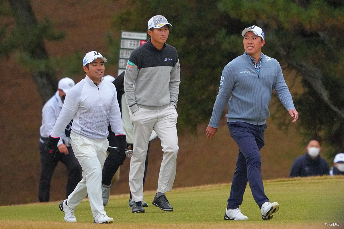 2022年 ゴルフ日本シリーズJTカップ 初日 最終組