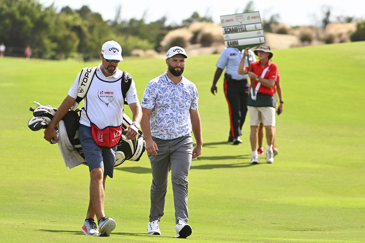 ジョン・ラームは13位で第1ラウンドを通過した(Tracy WilcoxPGA TOUR via Getty Images)