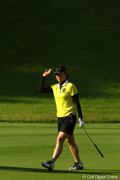 2010年 日本女子プロゴルフ選手権大会コニカミノルタ杯最終日 大山志保