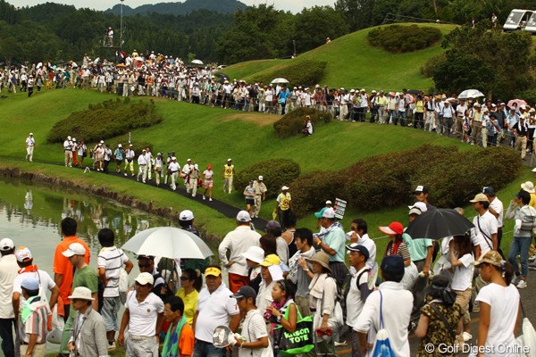 2010年 日本女子プロゴルフ選手権大会コニカミノルタ杯最終日 最終組