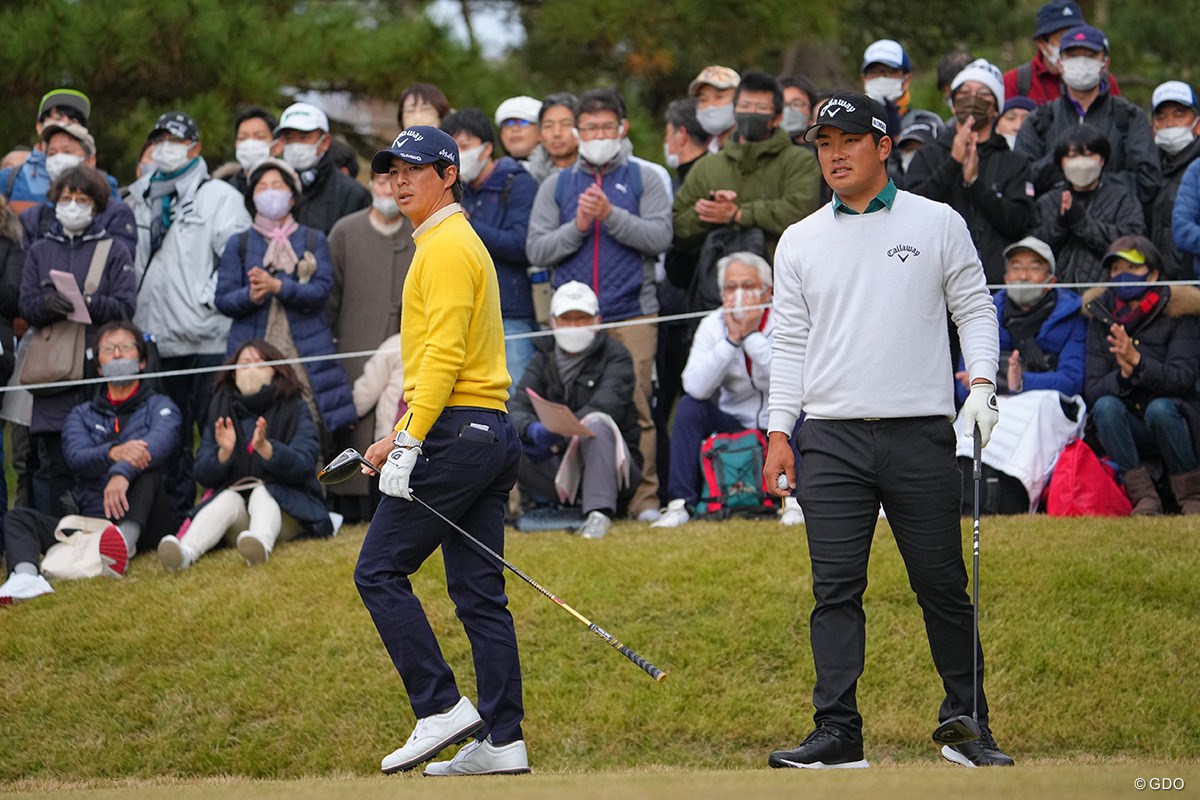 2022年 ゴルフ日本シリーズJTカップ 3日目 石川遼 河本力