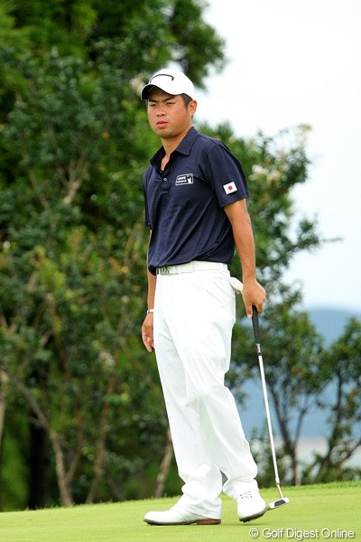 2010年 現代キャピタル招待 日韓プロゴルフ対抗戦最終日 池田勇太 初日、2日目と勝ち星を挙げた池田勇太だが、最終日は敗退