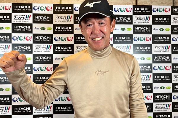 2022年 Hitachi 3Tours Championship  事前 鈴木亨 初出場でキャプテンを務める鈴木亨（大会提供）