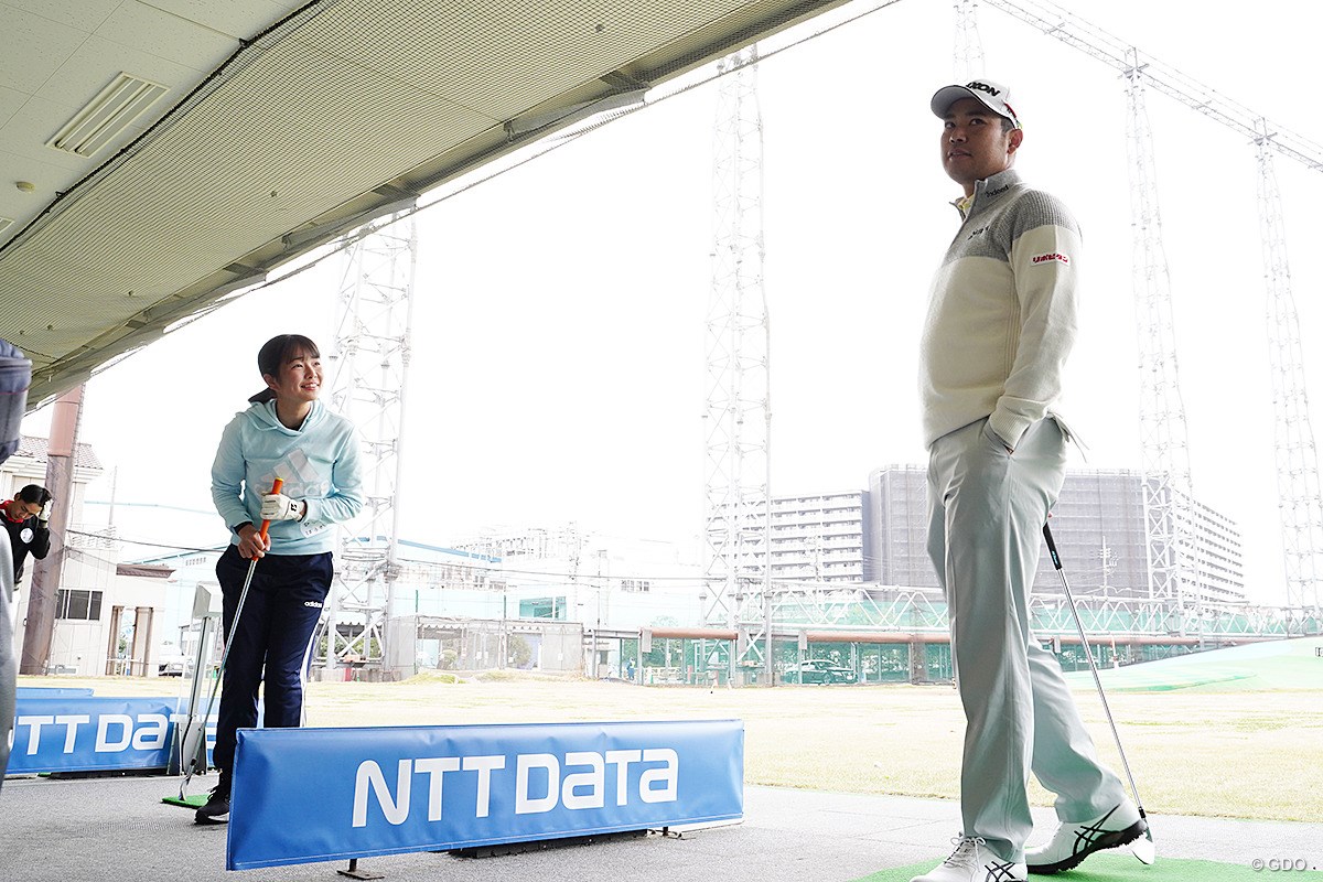 2022年 NTTデータ「Be Global,Be Challenge」イベント 松山英樹