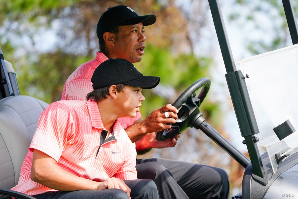 2022年 PNC選手権 初日 タイガー・ウッズ