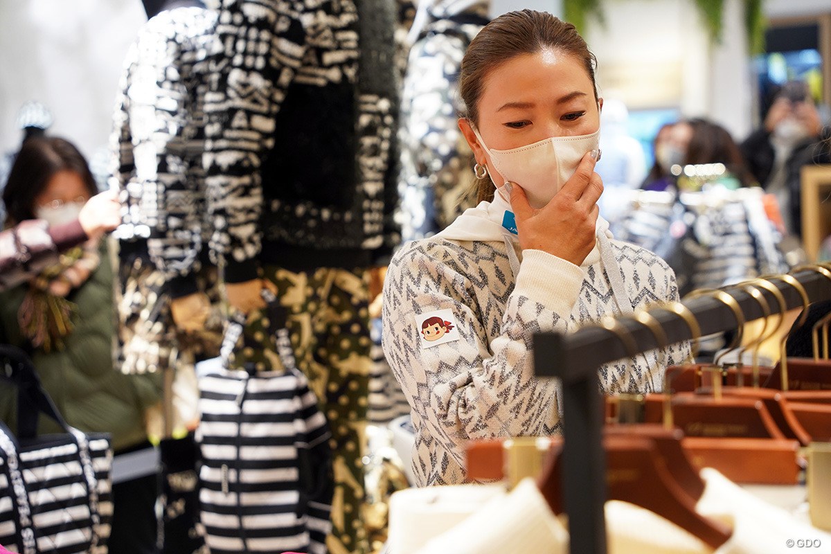 2022年 新宿高島屋「パーリーゲイツ」 上田桃子