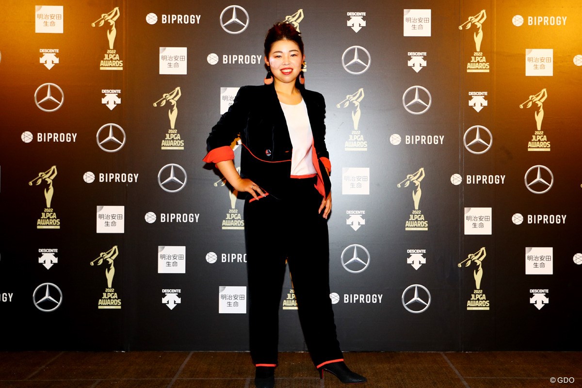 2022年 JLPGAアワード 山下美夢有