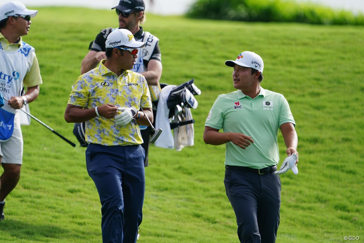 2023年 セントリートーナメントofチャンピオンズ 4日目 イ・キョンフン 松山英樹