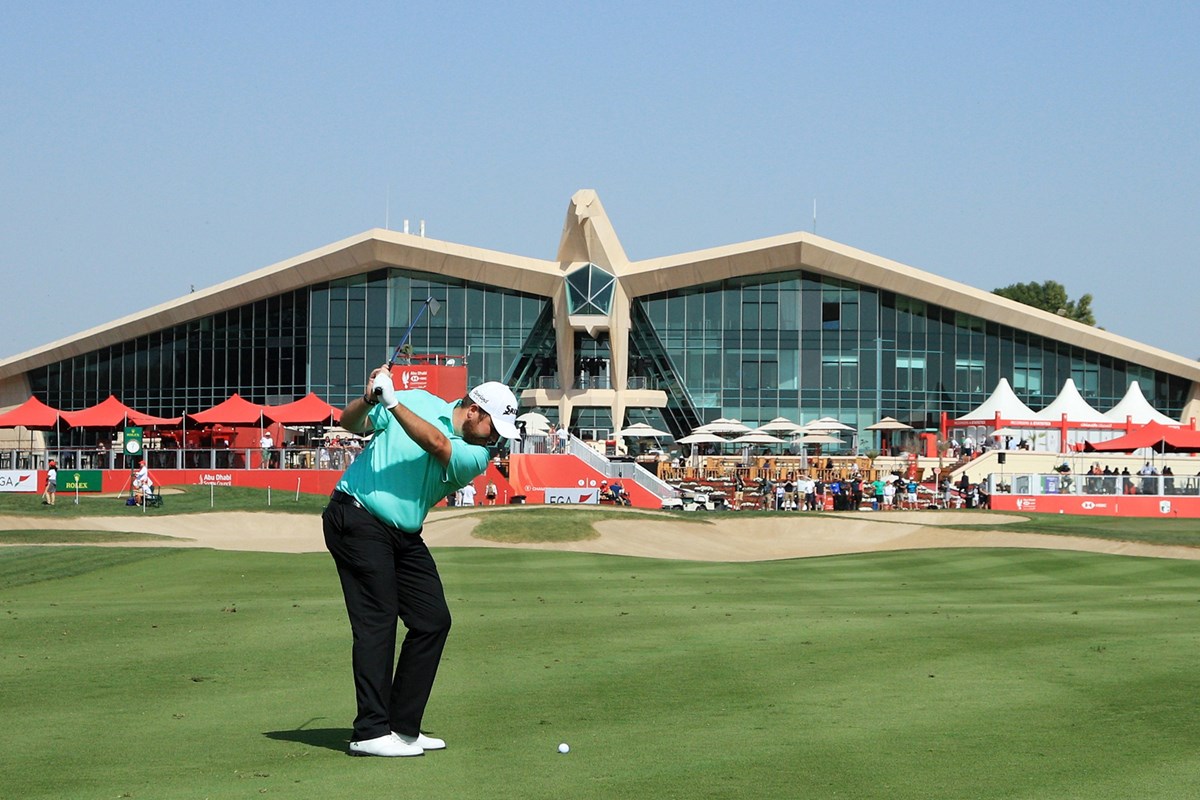 2019年 アブダビHSBCゴルフ選手権 初日 シェーン・ローリー