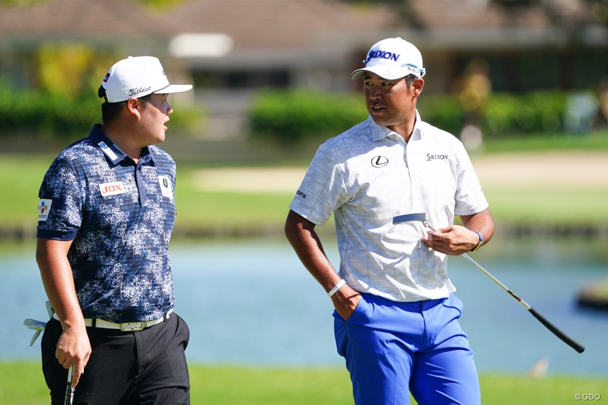 2023年 ソニーオープンinハワイ 初日 イム・ソンジェ 松山英樹