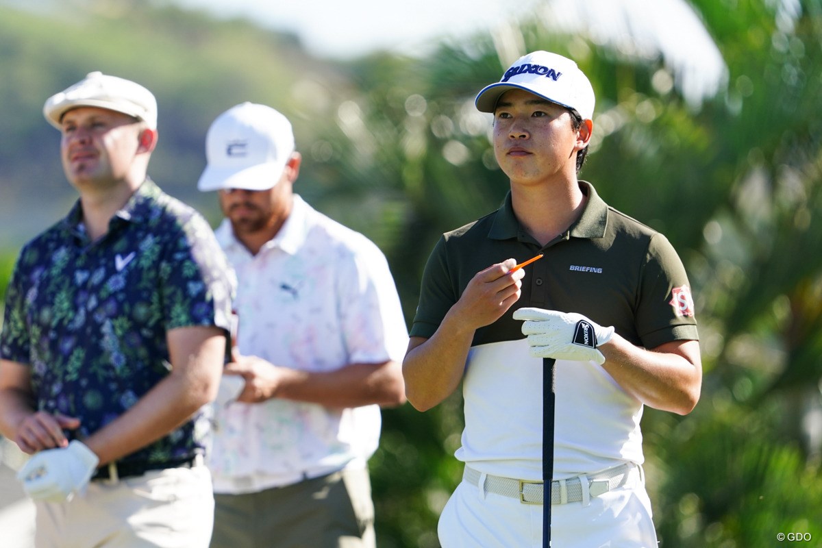 2023年 ソニーオープンinハワイ 初日 桂川有人