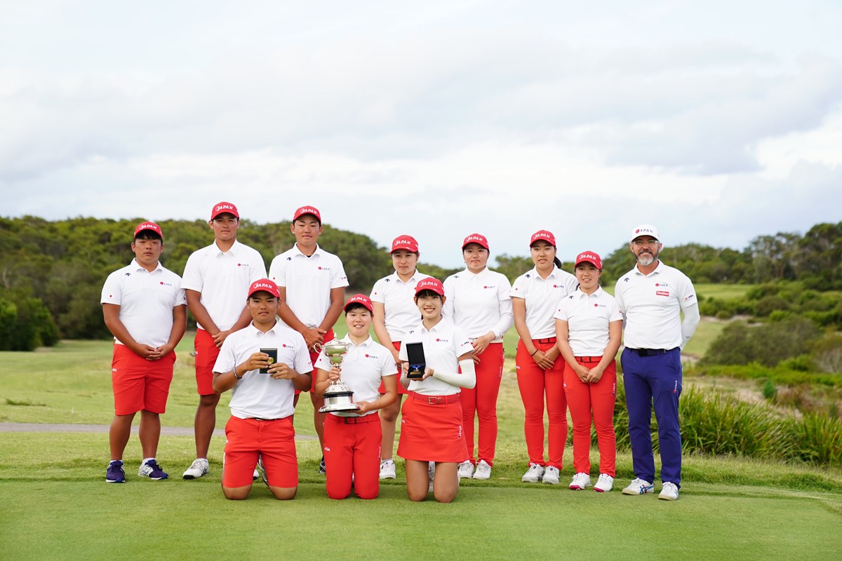 2023年 オーストラリア女子アマチュア 最終日 本大志 橋本美月 馬場咲希
