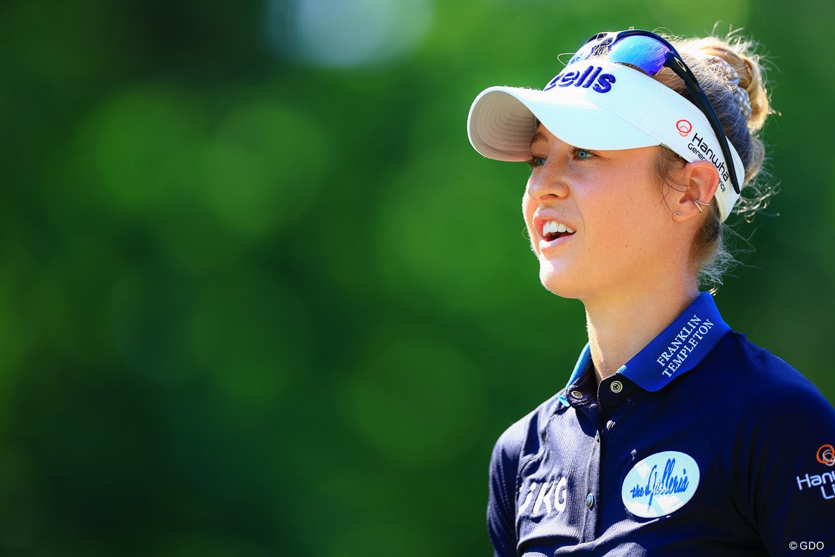 2022年 全米女子オープン 事前 ネリー・コルダ