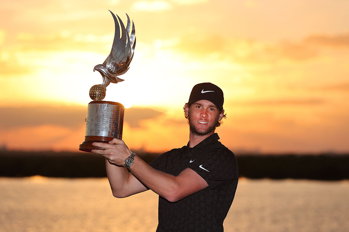 前年優勝のトーマス・ピータース（Warren Little/Getty Images)