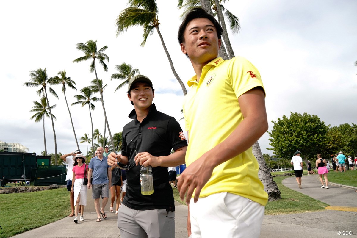 2023年 ソニーオープンinハワイ 桂川有人＆岡田晃平