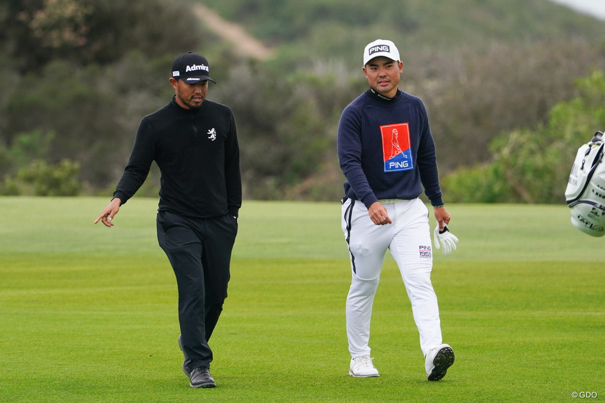 蝉川泰果と小平智は日米通じて初の同組だった