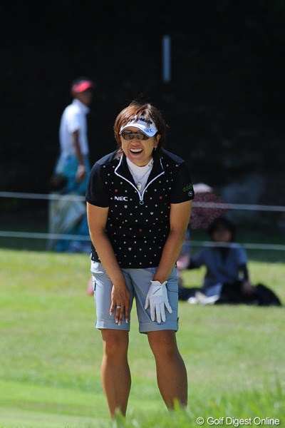 2010年 マンシングウェアレディース東海クラシック2日目 福嶋晃子