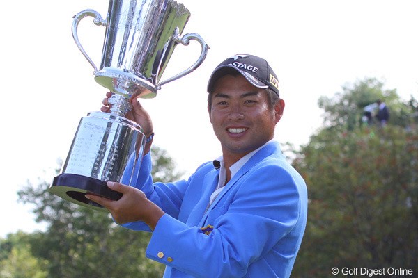 2010年 ANAオープンゴルフトーナメント最終日 池田勇太 1打差で逃げ切りツアー6勝目を果たした池田勇太