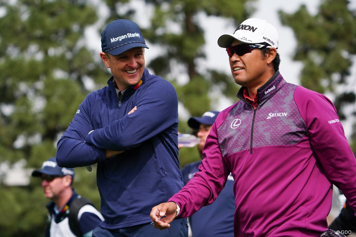 2023年 ザ・ジェネシス招待 初日 ジャスティン・ローズ 松山英樹