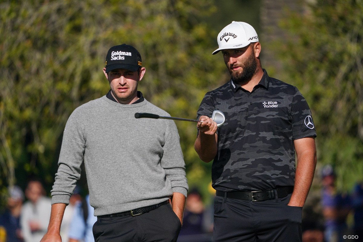 2023年 ザ・ジェネシス招待 2日目 パトリック・カントレー ジョン・ラーム