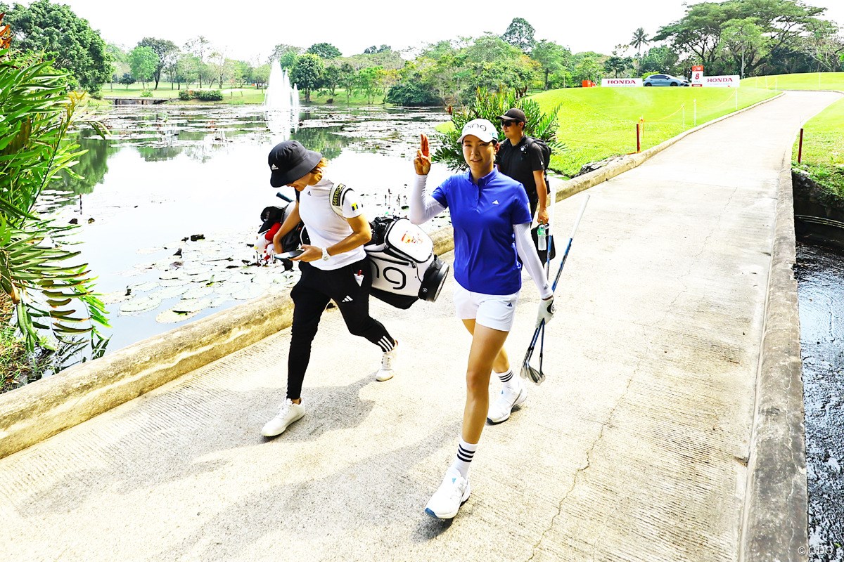 2023年 ホンダ LPGAタイランド 事前 渋野日向子