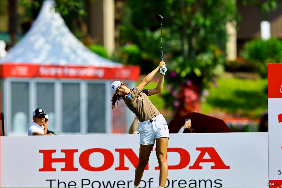2023年 ホンダ LPGAタイランド 事前 馬場咲希