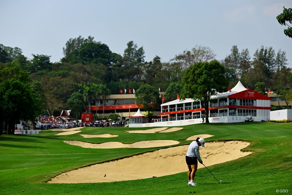 2023年 ホンダ LPGAタイランド 初日 畑岡奈紗 アイアンショットがキレキレ